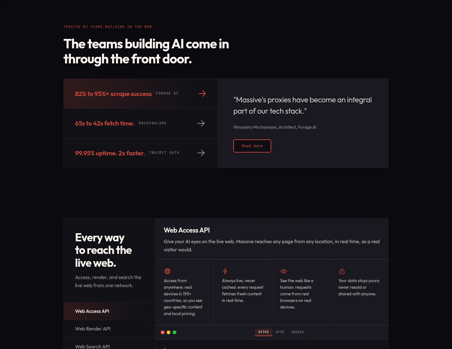 joinmassive.com testimonial grid