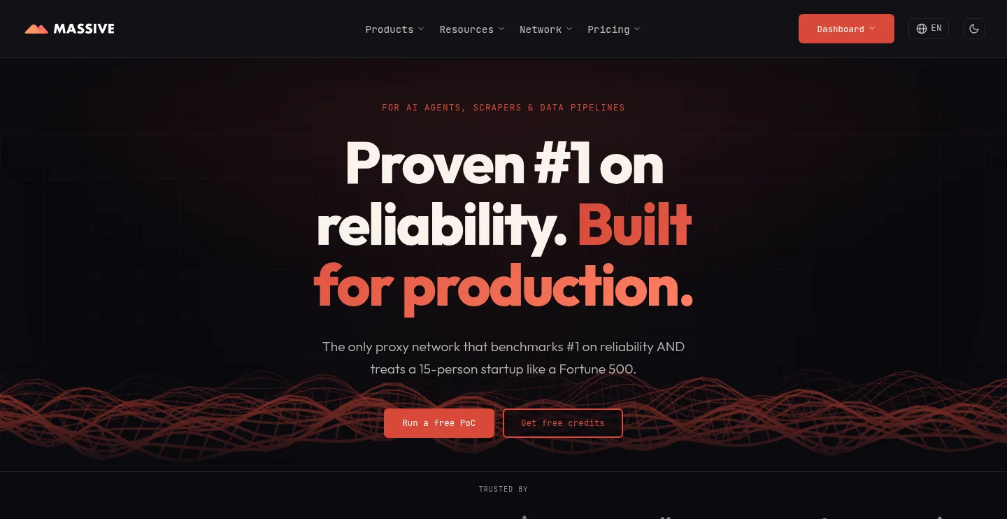joinmassive.com — a real Hero section