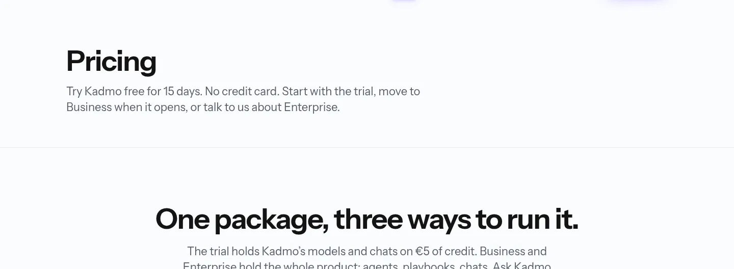 kadmo.ai Hero