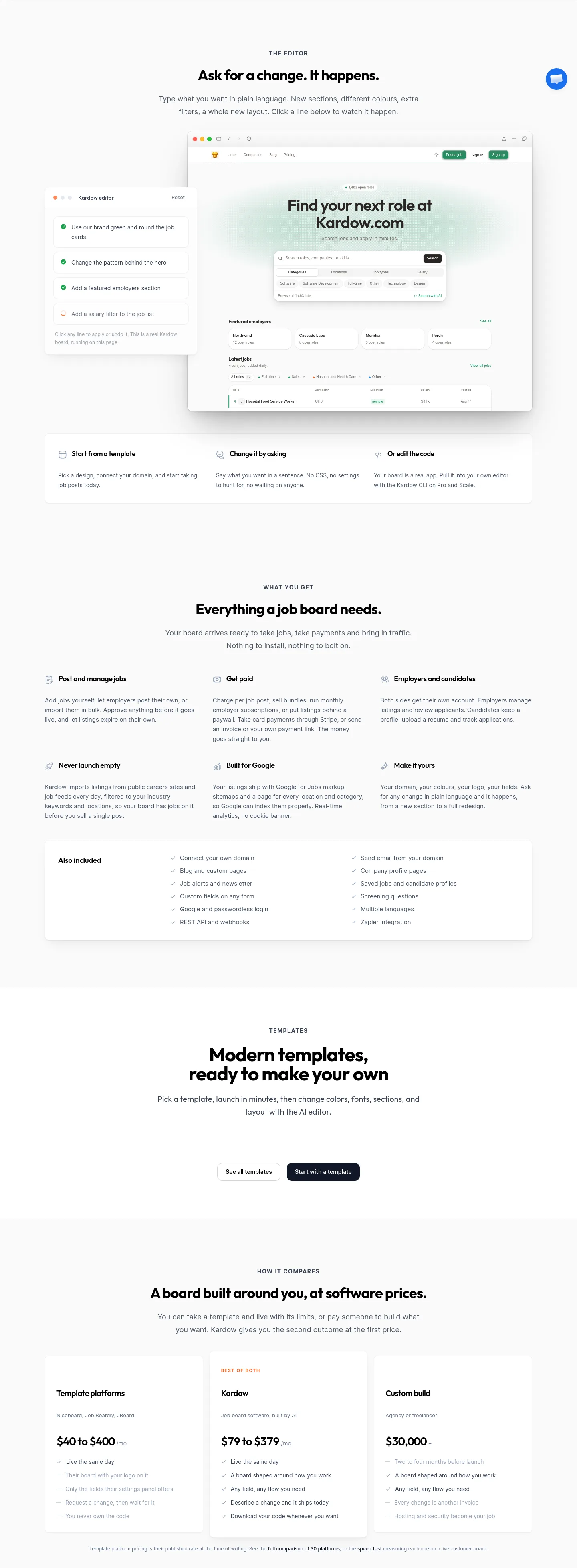 kardow.com Features section