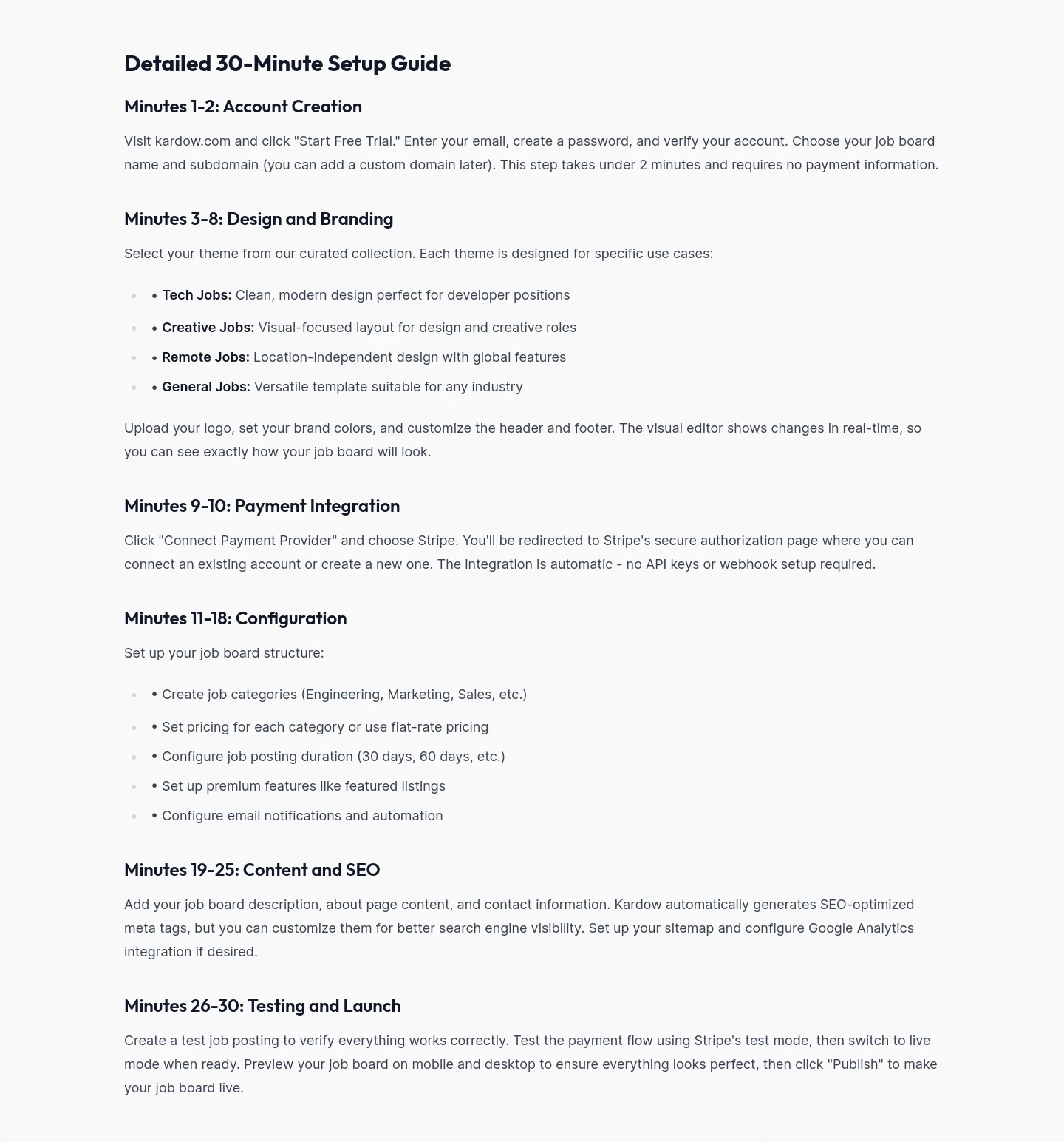 kardow.com Features section