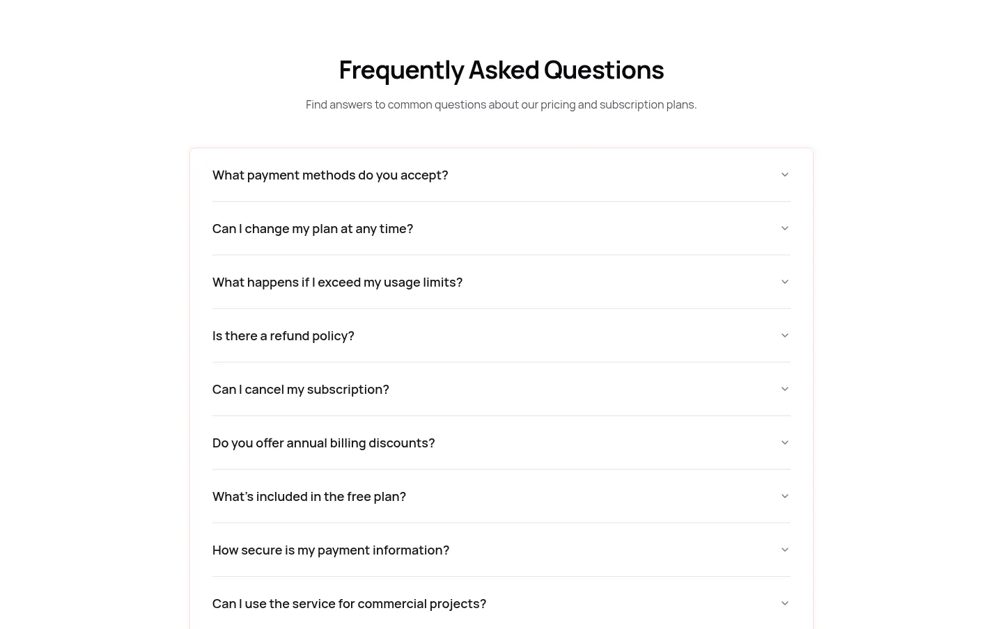 kid-voices-ai.com — a real FAQ section