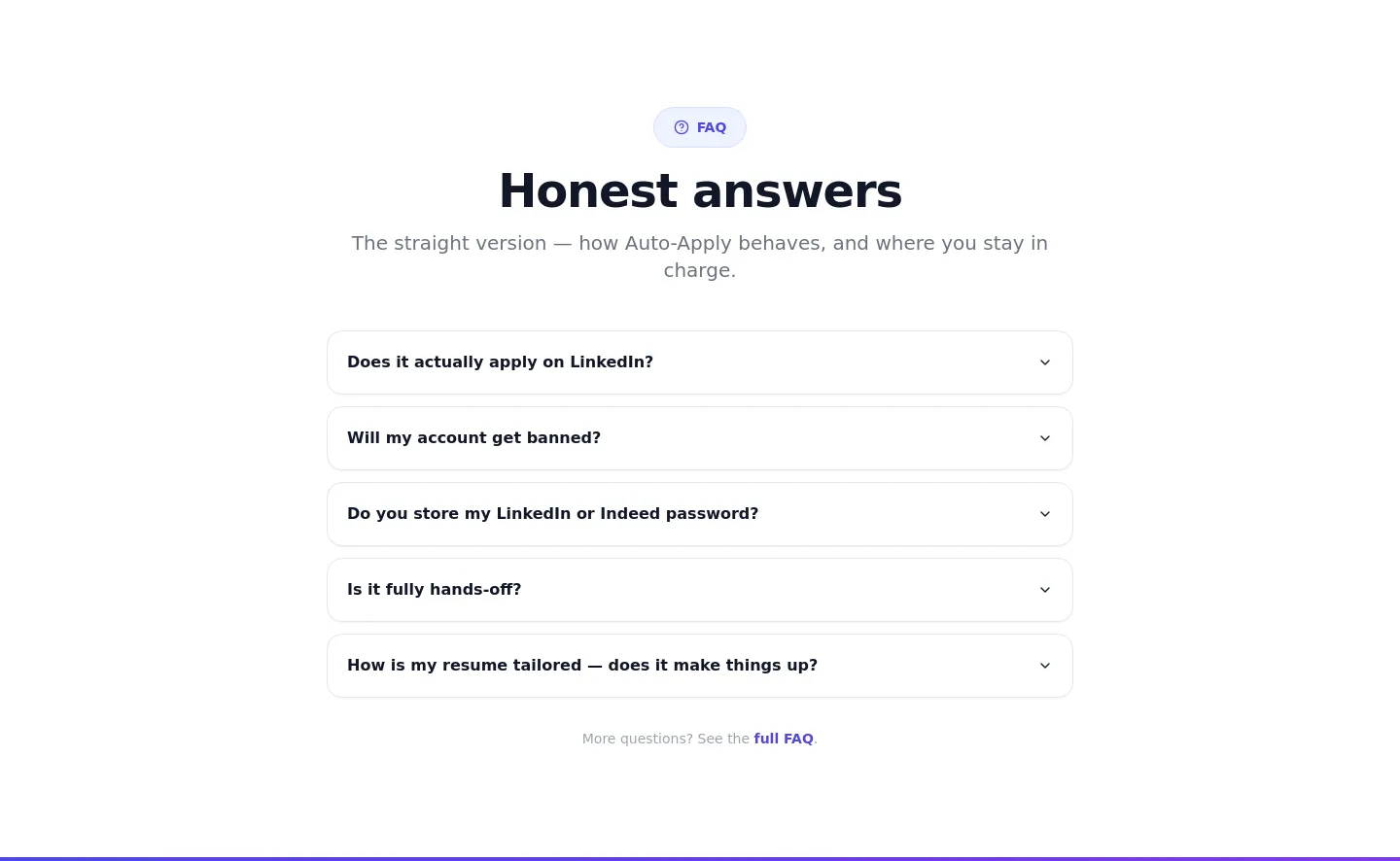 lastroundai.com FAQ section