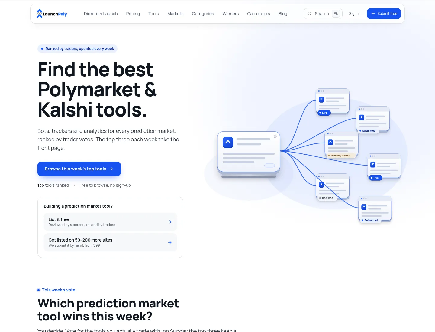 launchpoly.com Hero