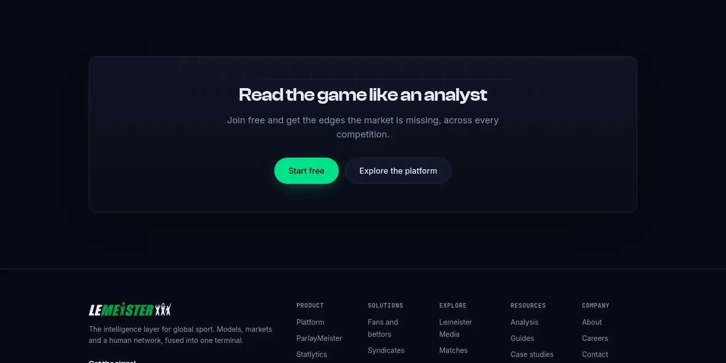 lemeister.com CTA section