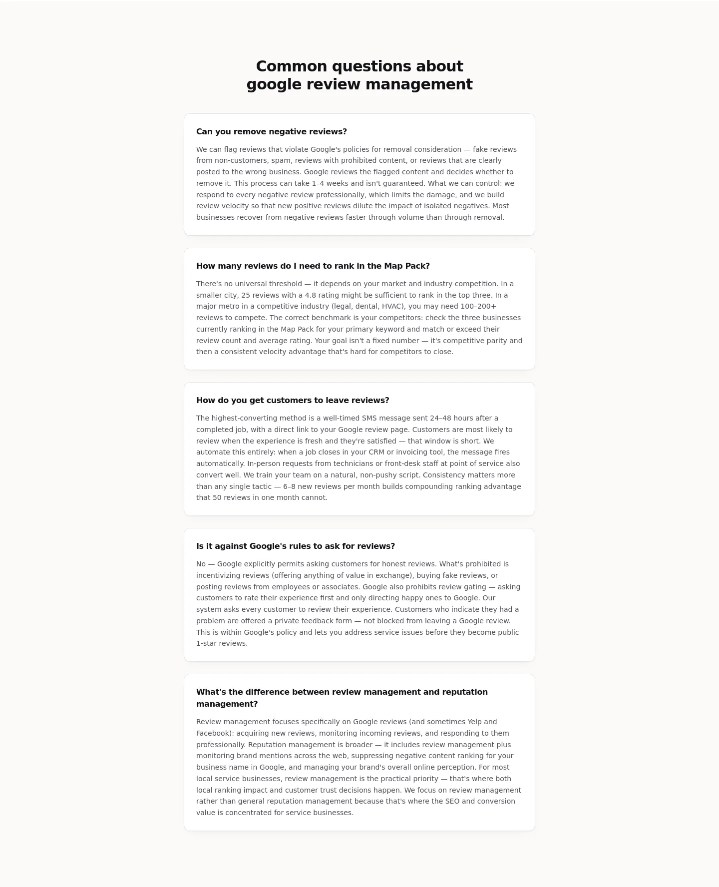 localhero.live FAQ section
