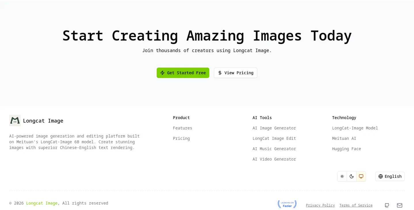 longcat-image.org CTA section