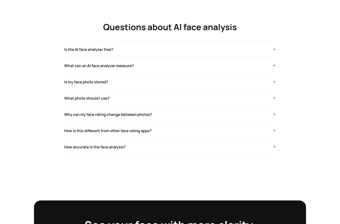 lookblueprint.com — a real FAQ section