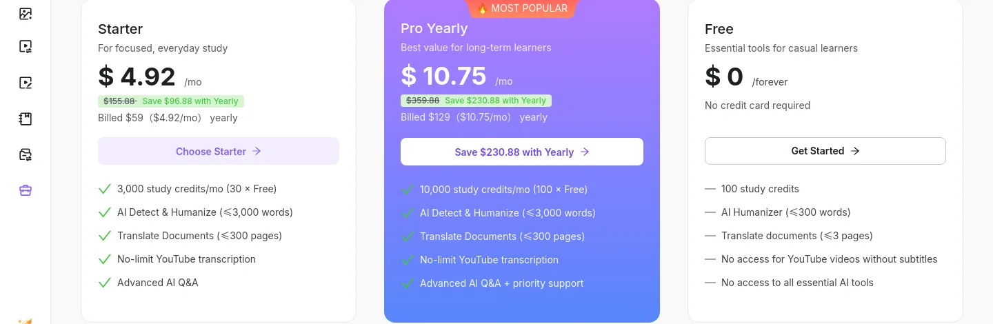 lynote.ai Hero section