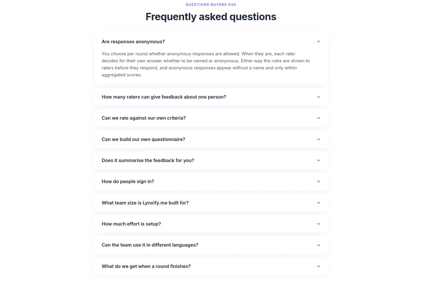 lynxify.me — FAQ