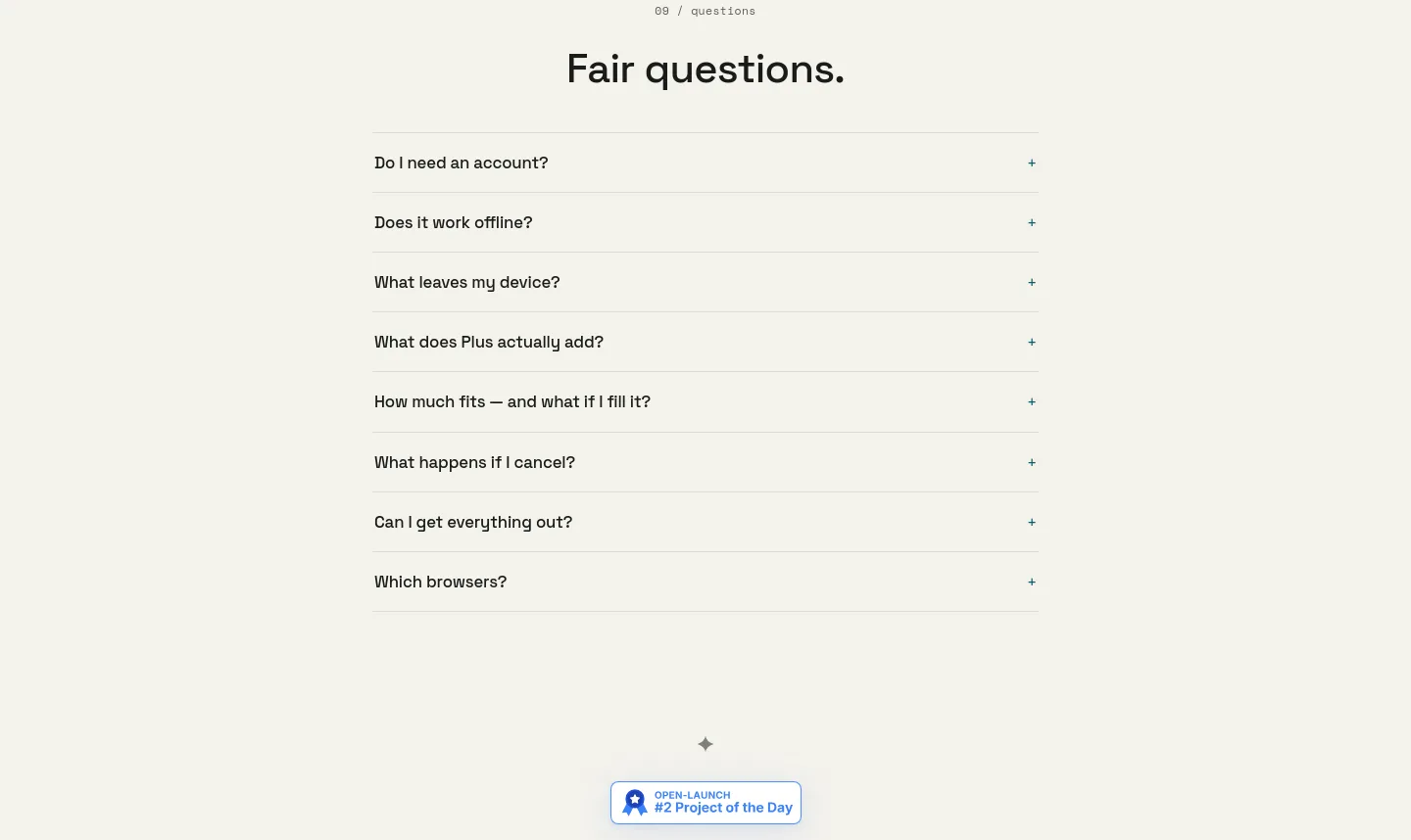 magpie.ee — a real FAQ section
