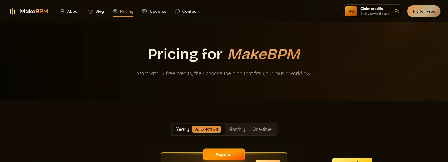 makebpm.com — a real Hero section
