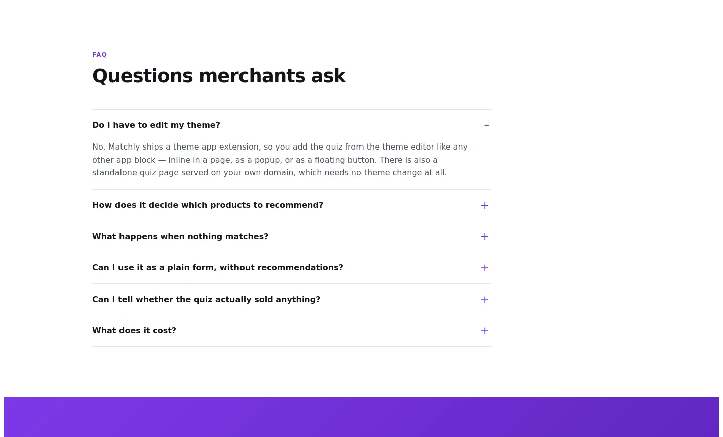 matchly.xco.agency FAQ section