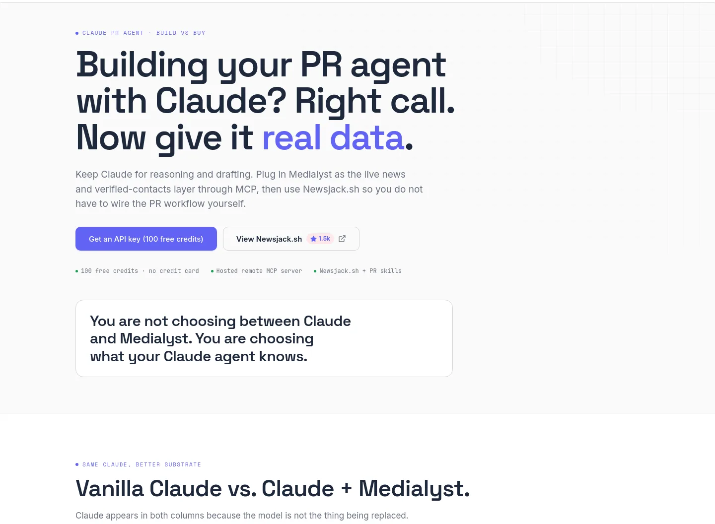 medialyst.ai Hero section