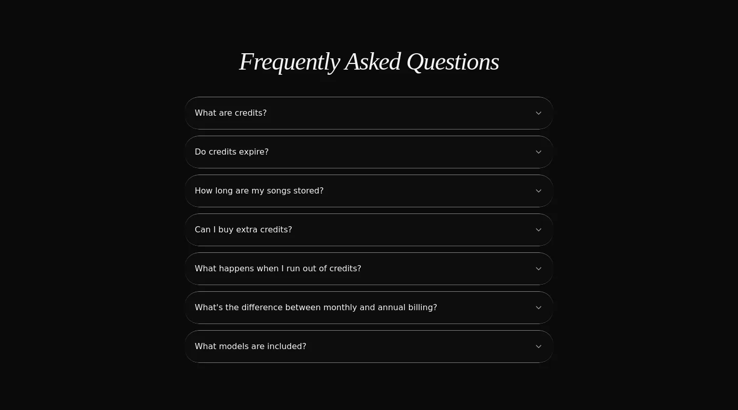 melolab.ai FAQ section
