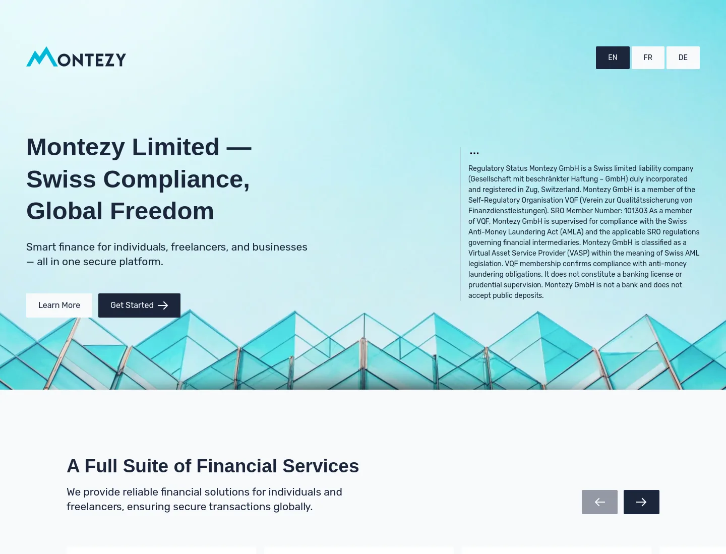 montezy.ch — a measured funnel