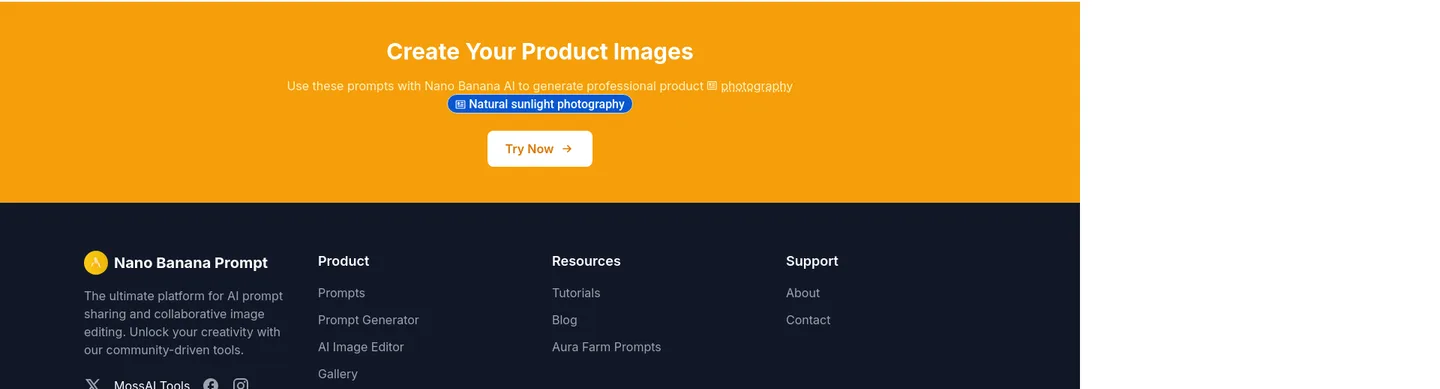nanobananaprompt.org CTA section