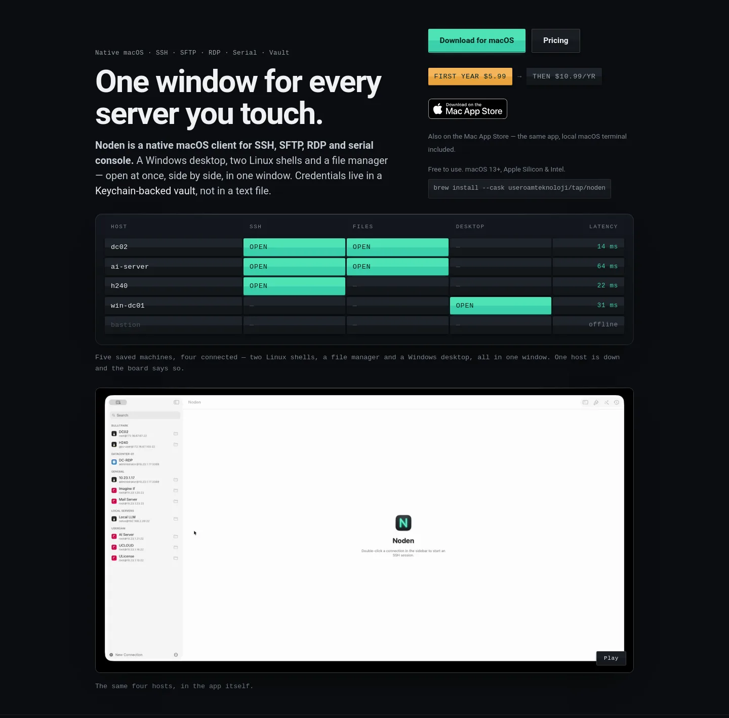 noden.useroamteknoloji.com — a real Hero section