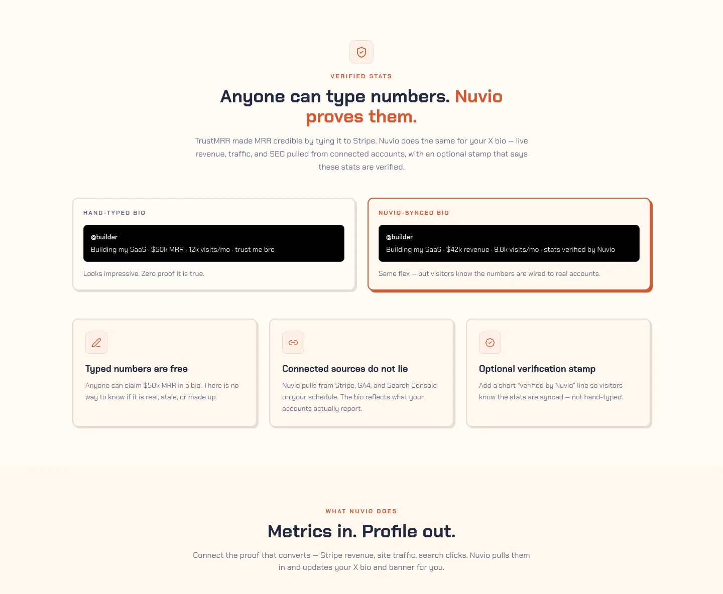 nuvio.so — a real Pricing section