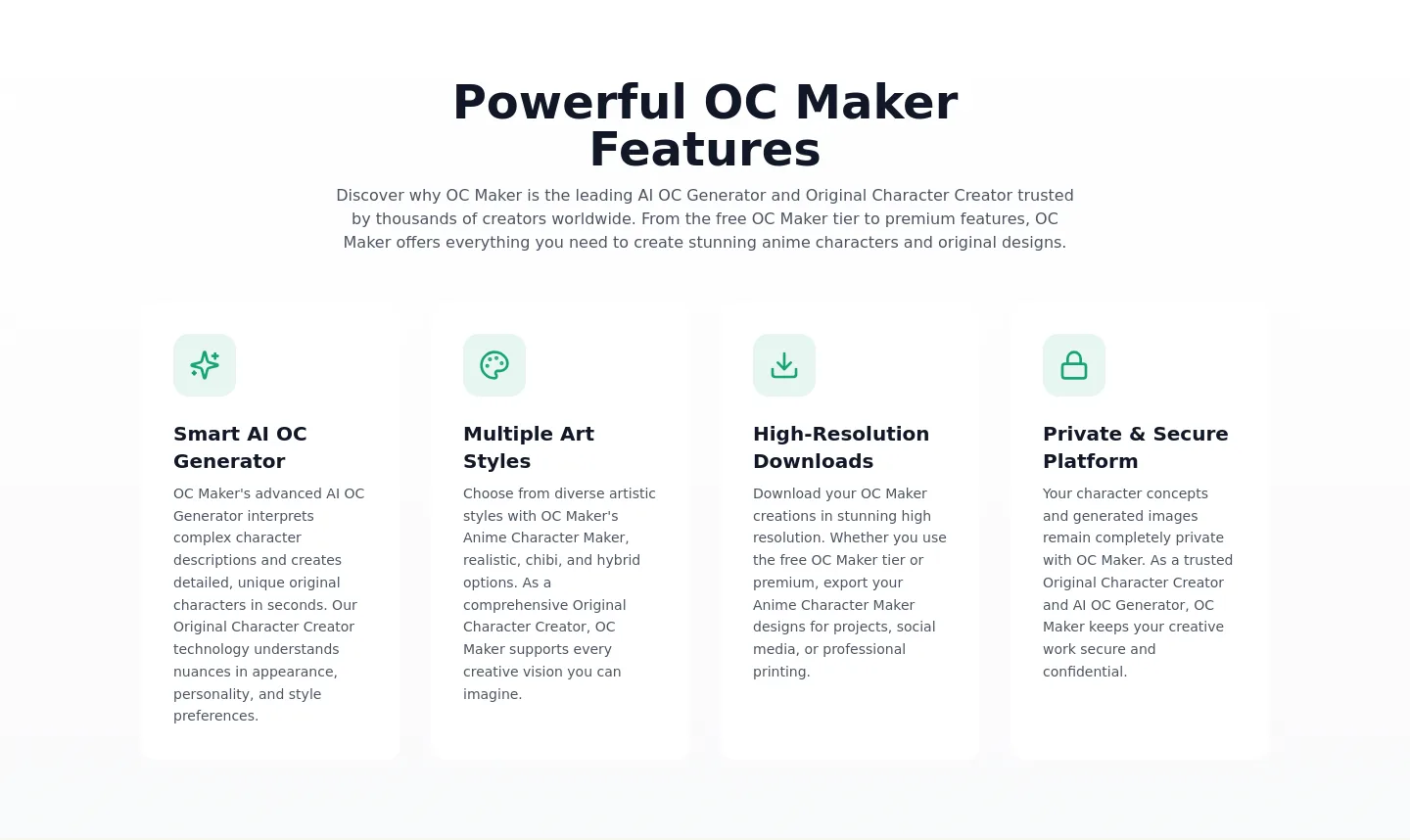 oc-maker.org — a real Logo Wall section