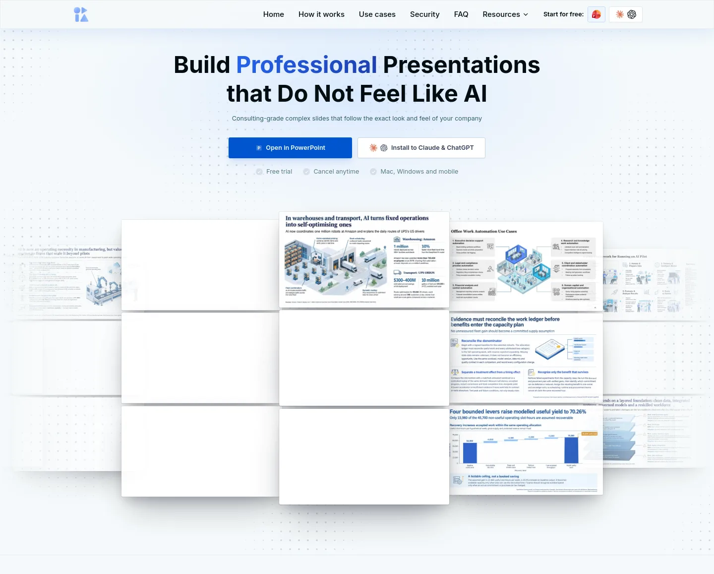 oria.one — Hero + Logo Wall + Pricing + FAQ