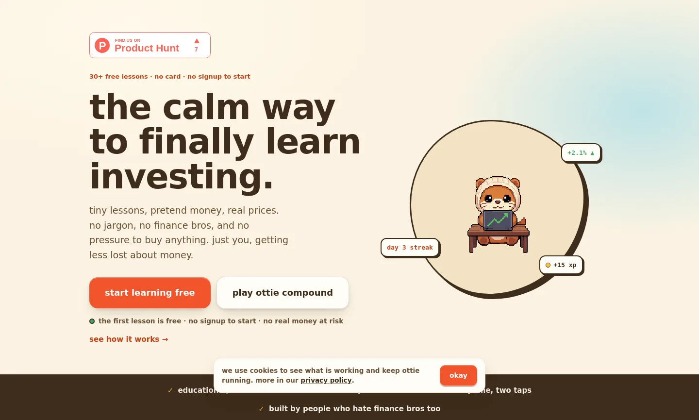 ottiebox.com — a real Hero section