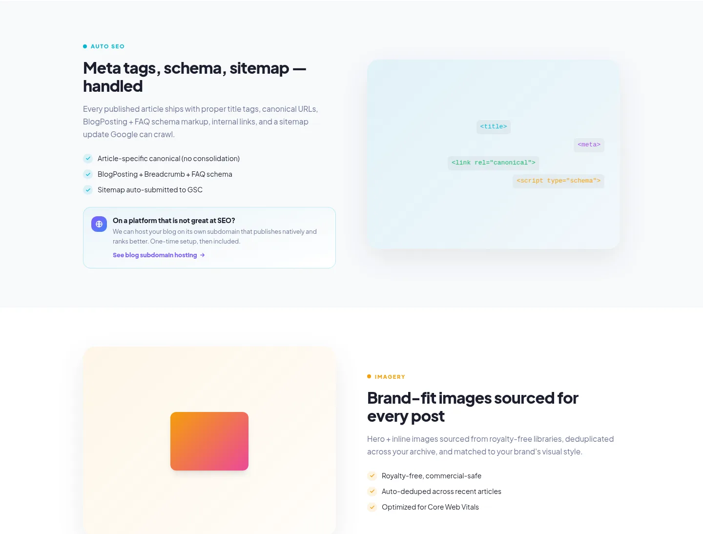 overrank.ai — a real FAQ section
