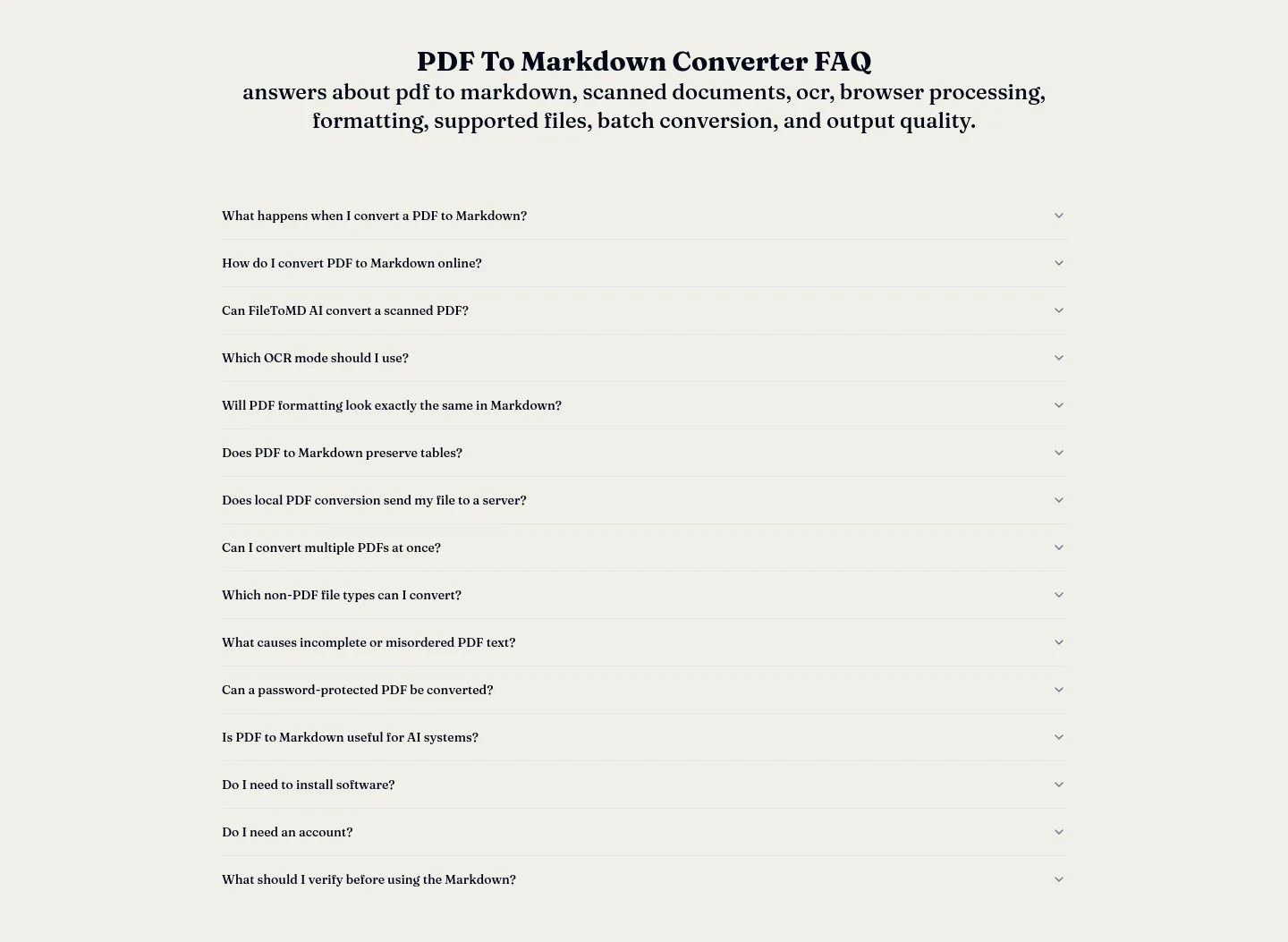 pdfinspector.online FAQ section