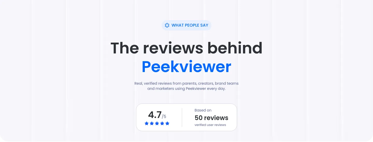 peekviewer.com — a real Hero section