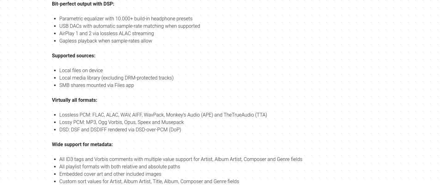 pentaton.app — a real Features section