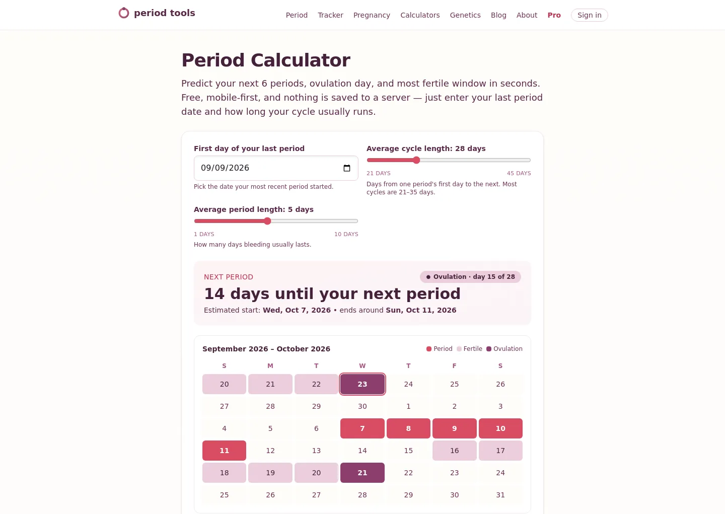 periodtools.com