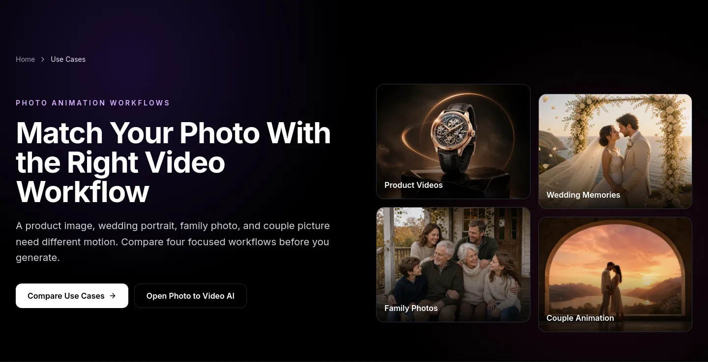 photovideos.net Hero section