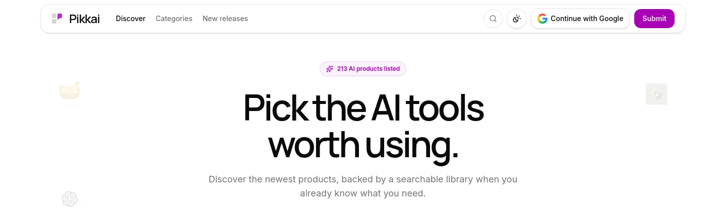pikkai.com — a measured funnel