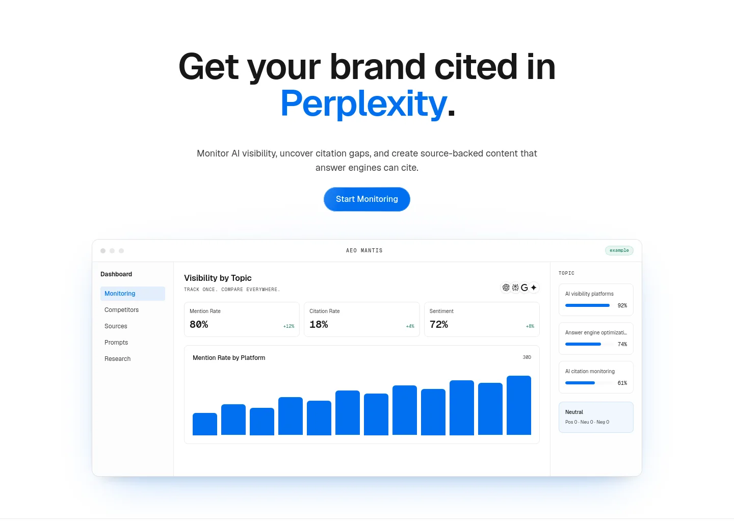 pilotcite.com — a real Hero section
