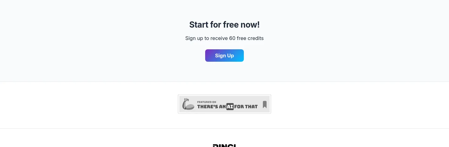 pinci.ai — a real CTA section