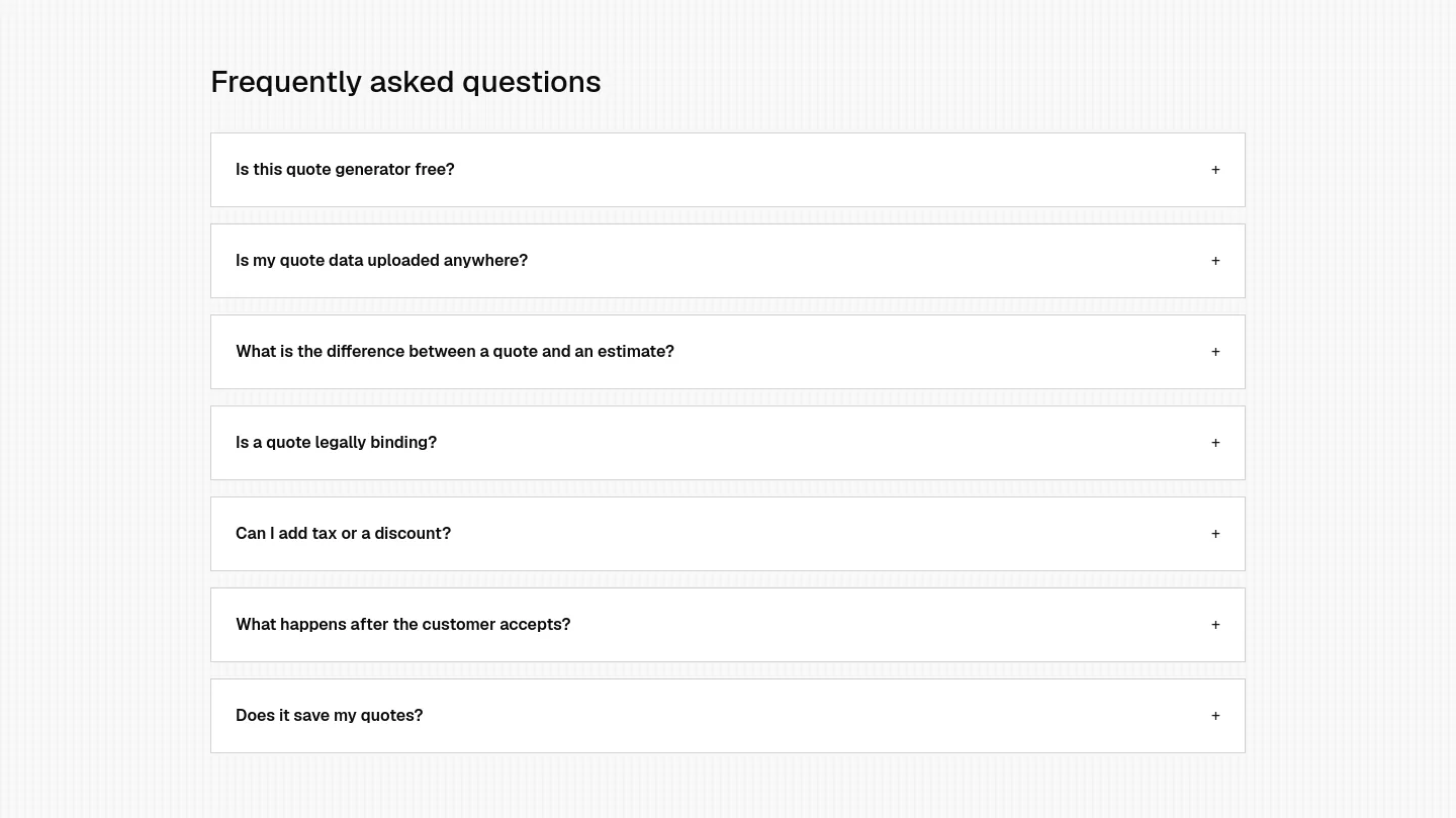pixeltools.io FAQ section