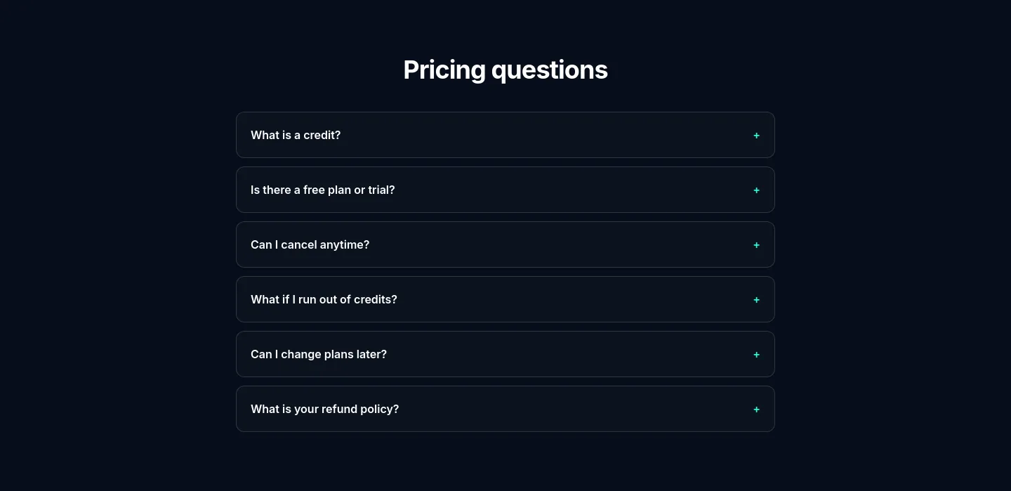 pixly.app FAQ section