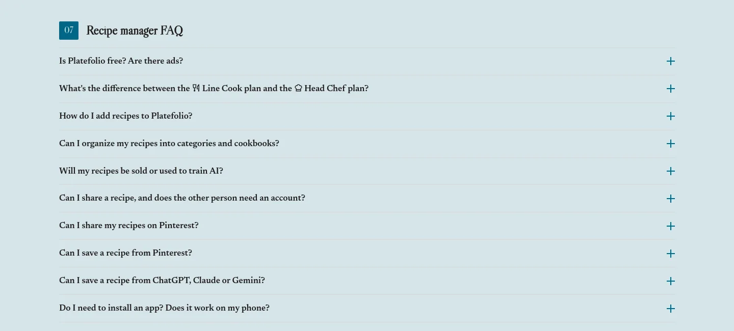 platefolio.app — FAQ