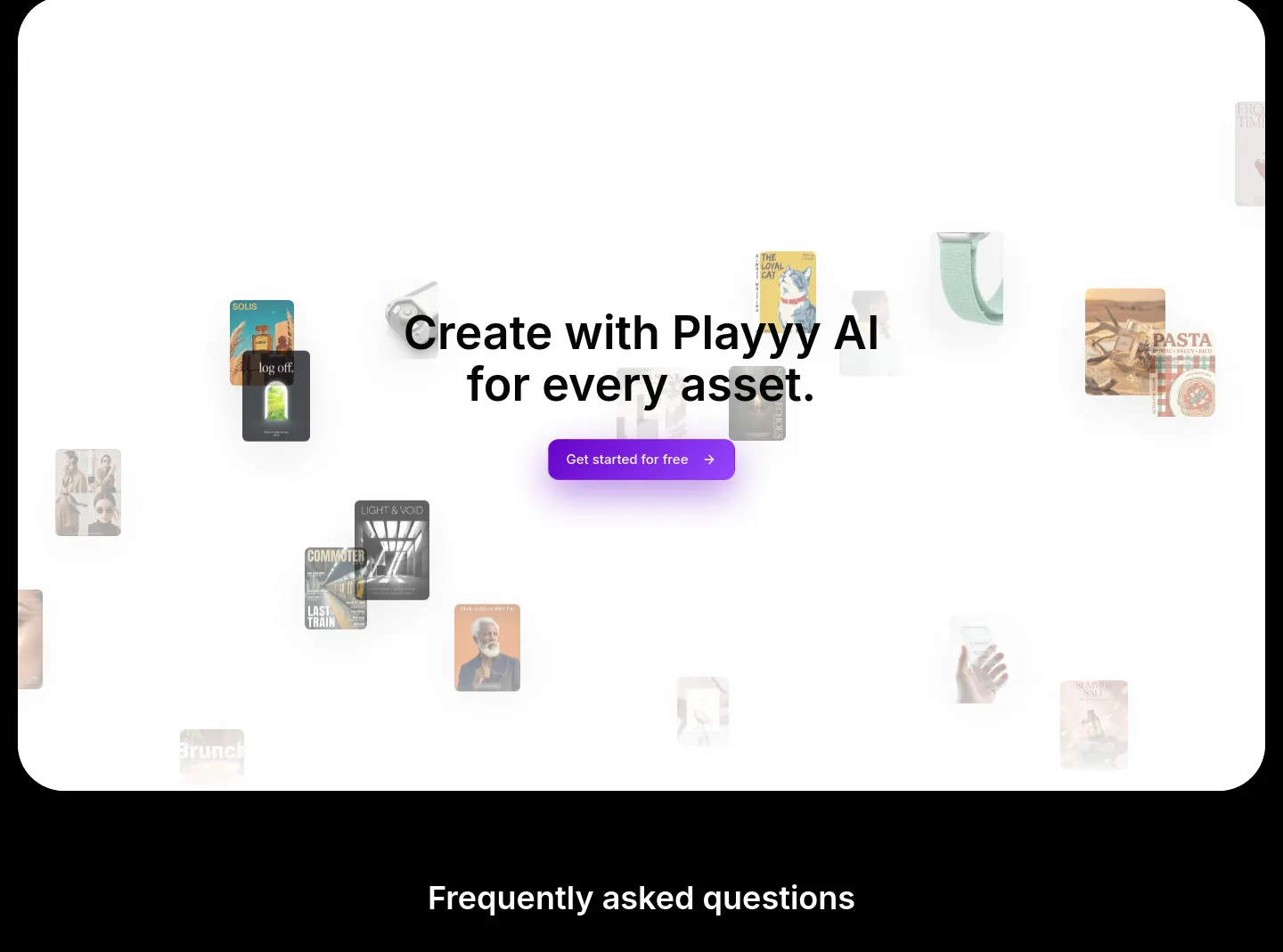 playyy.ai Features section