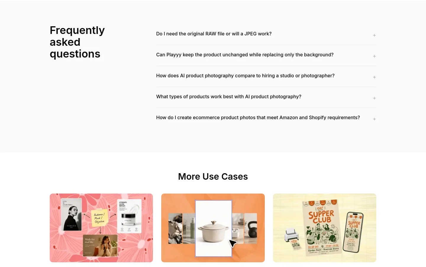 playyy.ai FAQ section