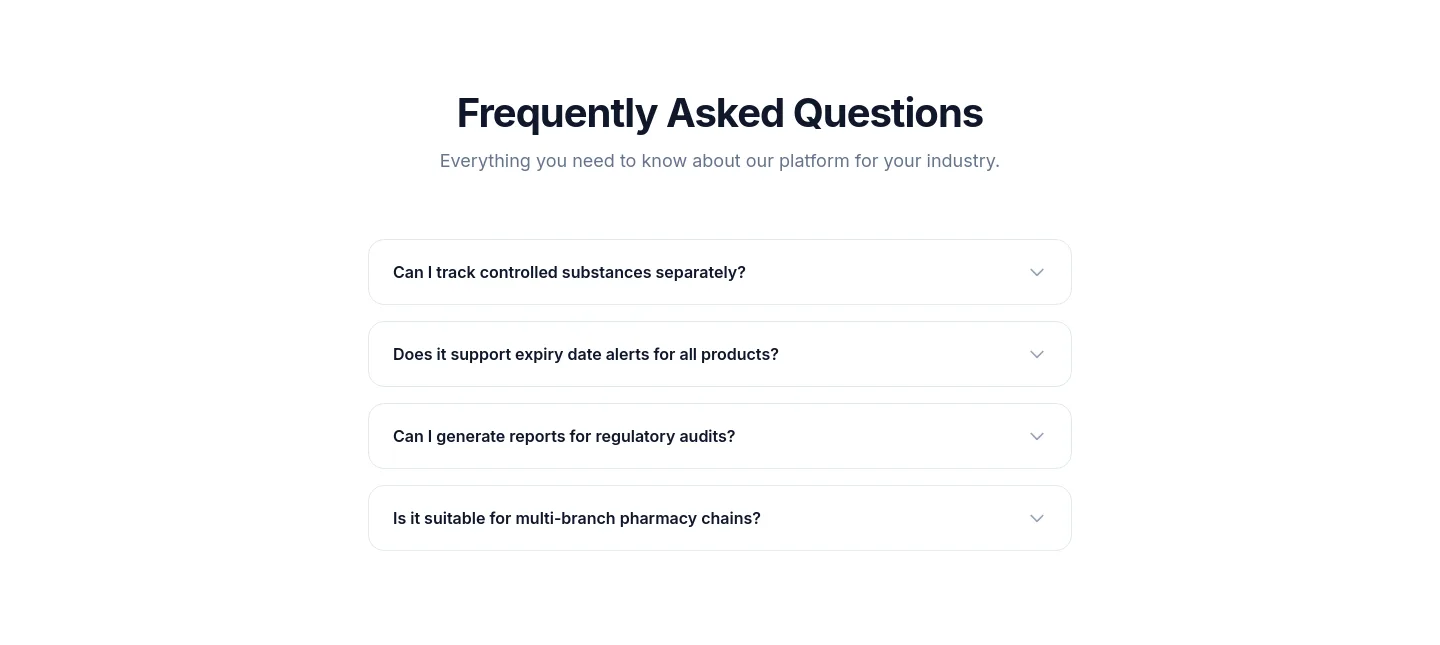 posforshops.com FAQ section