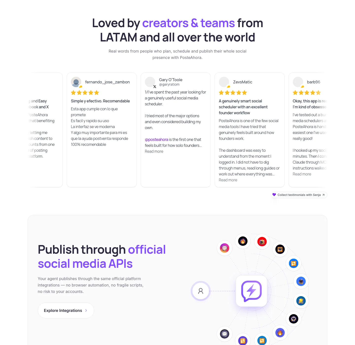 posteahora.com Logo Wall