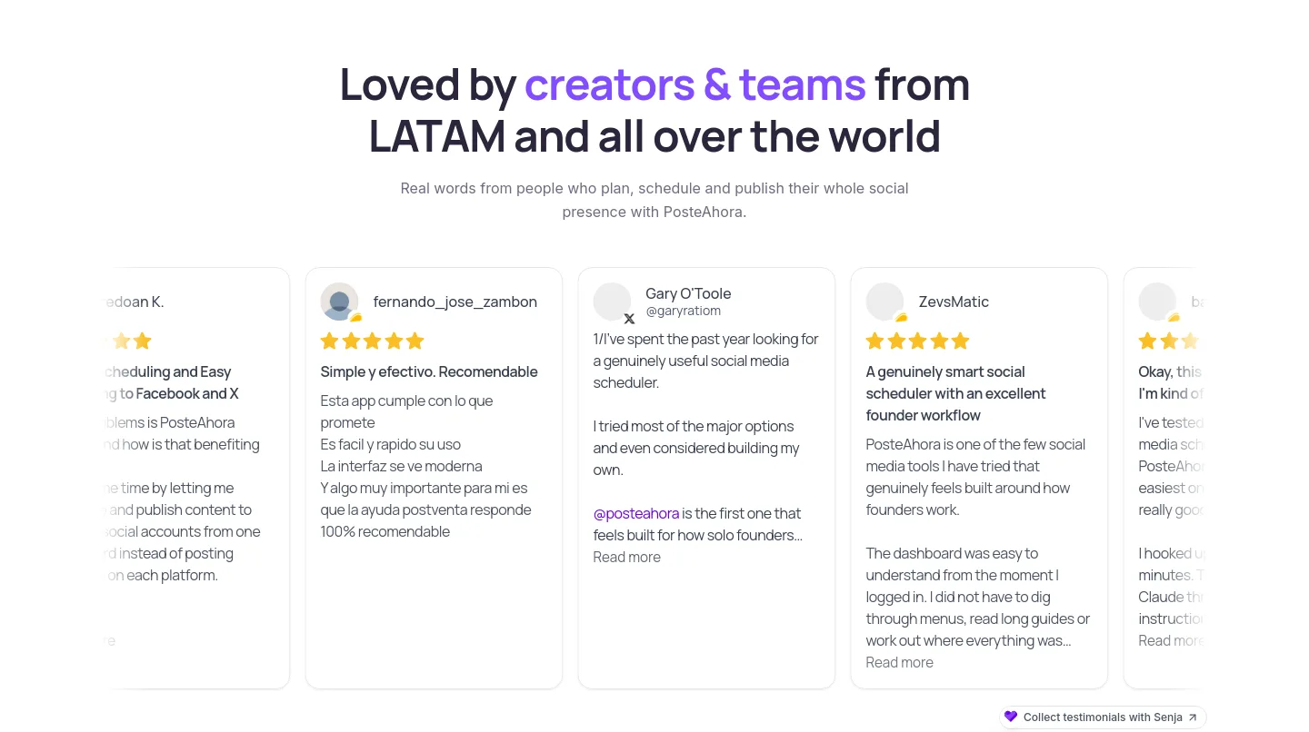 posteahora.com Logo Wall