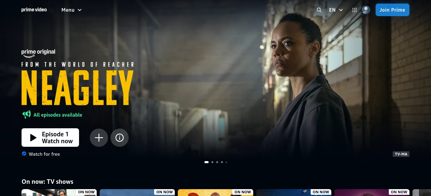 primevideo.com — a real Hero section