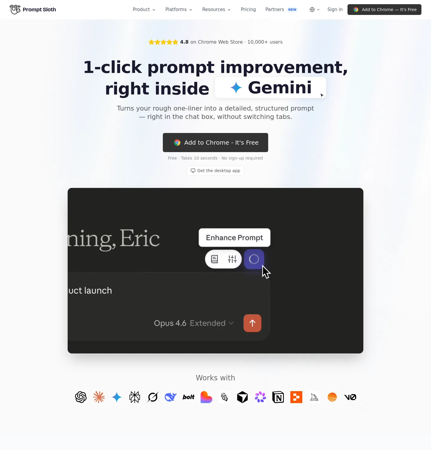 promptsloth.com