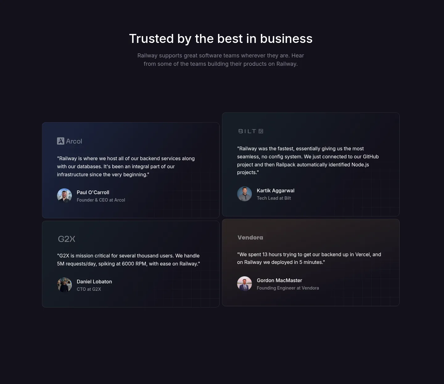 railway.com testimonial grid
