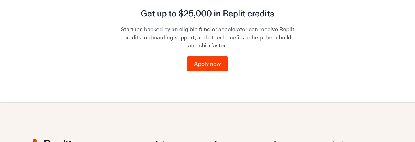 replit.com — a real Logo Wall section