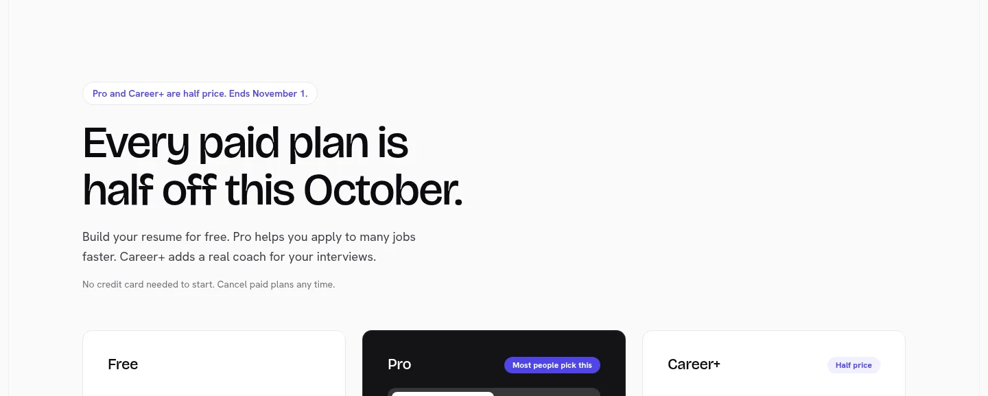 resumestart.ai Hero