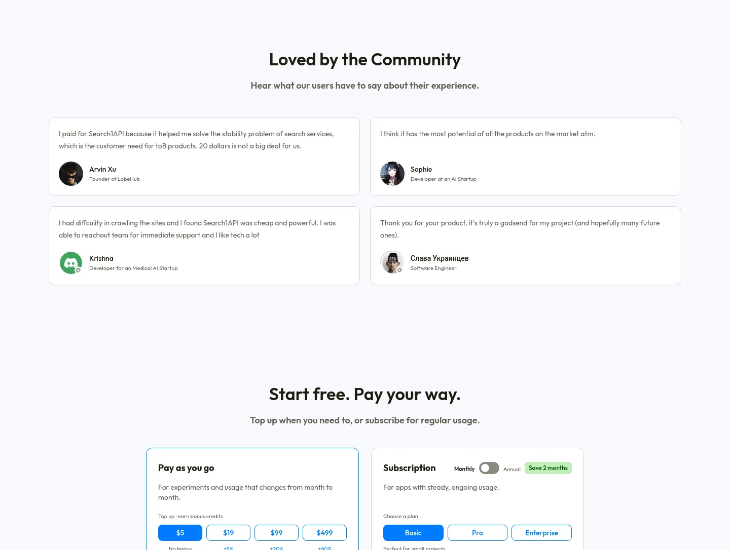 s1.dev — a real Logo Wall section