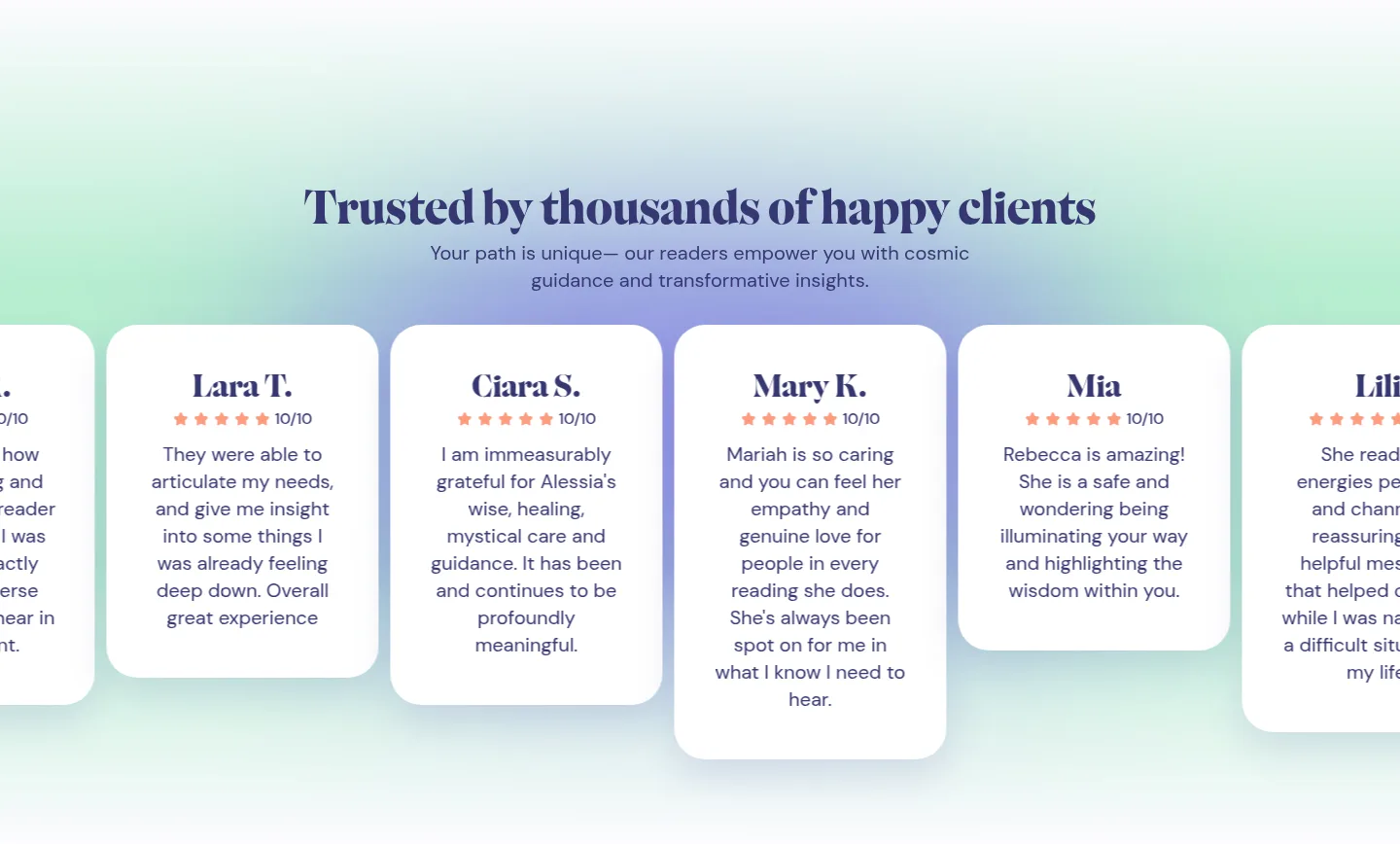 sanctuaryworld.co testimonial grid